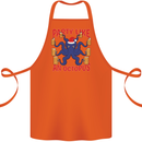 Beer Party Octopus Christmas Scuba Diving Cotton Apron 100% Organic Orange