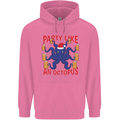 Beer Party Octopus Christmas Scuba Diving Mens 80% Cotton Hoodie Azelea