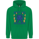 Beer Party Octopus Scuba Diving Diver Funny Childrens Kids Hoodie Irish Green