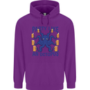 Beer Party Octopus Scuba Diving Diver Funny Childrens Kids Hoodie Purple