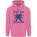 Beer Party Octopus Scuba Diving Diver Funny Mens 80% Cotton Hoodie Azelea