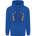 Beer Party Octopus Scuba Diving Diver Funny Mens 80% Cotton Hoodie Royal Blue