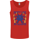 Beer Party Octopus Scuba Diving Diver Funny Mens Vest Tank Top Red