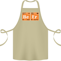 Beer Periodic Table Chemistry Geek Funny Cotton Apron 100% Organic Khaki