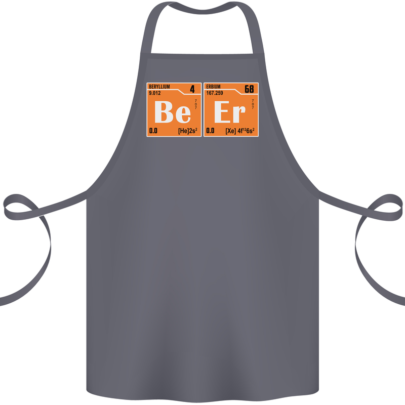 Beer Periodic Table Chemistry Geek Funny Cotton Apron 100% Organic Steel