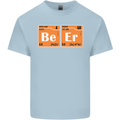 Beer Periodic Table Chemistry Geek Funny Mens Cotton T-Shirt Tee Top Light Blue