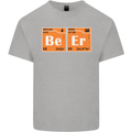 Beer Periodic Table Chemistry Geek Funny Mens Cotton T-Shirt Tee Top Sports Grey