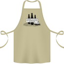 Beer Silence Funny Alcohol Cider Guinness Cotton Apron 100% Organic Khaki