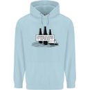 Beer Silence Funny Alcohol Cider Guinness Mens 80% Cotton Hoodie Light Blue