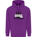 Beer Silence Funny Alcohol Cider Guinness Mens 80% Cotton Hoodie Purple