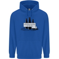 Beer Silence Funny Alcohol Cider Guinness Mens 80% Cotton Hoodie Royal Blue