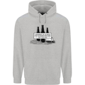 Beer Silence Funny Alcohol Cider Guinness Mens 80% Cotton Hoodie Sports Grey