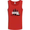 Beer Silence Funny Alcohol Cider Guinness Mens Vest Tank Top Red