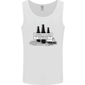 Beer Silence Funny Alcohol Cider Guinness Mens Vest Tank Top White