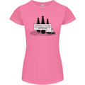 Beer Silence Funny Alcohol Cider Guinness Womens Petite Cut T-Shirt Azalea