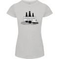 Beer Silence Funny Alcohol Cider Guinness Womens Petite Cut T-Shirt Sports Grey