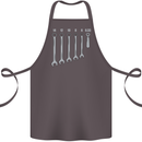 Beer Spanners Funny Mechanic Alcohol DIY Cotton Apron 100% Organic Dark Grey