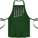 Beer Spanners Funny Mechanic Alcohol DIY Cotton Apron 100% Organic Forest Green