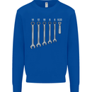 Beer Spanners Funny Mechanic Alcohol DIY Mens Sweatshirt Jumper Royal Blue