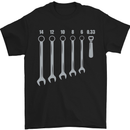 Beer Spanners Funny Mechanic Alcohol DIY Mens T-Shirt Cotton Gildan Black