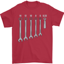 Beer Spanners Funny Mechanic Alcohol DIY Mens T-Shirt Cotton Gildan Red