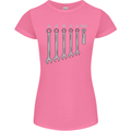 Beer Spanners Funny Mechanic Alcohol DIY Womens Petite Cut T-Shirt Azalea