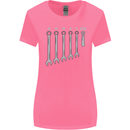 Beer Spanners Funny Mechanic Alcohol DIY Womens Wider Cut T-Shirt Azalea