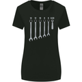 Beer Spanners Funny Mechanic Alcohol DIY Womens Wider Cut T-Shirt Black