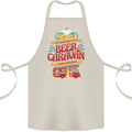 Beer and Caravan Kinda Weekend Funny Cotton Apron 100% Organic Natural