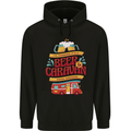 Beer and Caravan Kinda Weekend Funny Mens 80% Cotton Hoodie Black