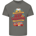 Beer and Caravan Kinda Weekend Funny Mens Cotton T-Shirt Tee Top Charcoal