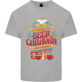 Beer and Caravan Kinda Weekend Funny Mens Cotton T-Shirt Tee Top Sports Grey