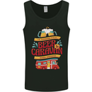 Beer and Caravan Kinda Weekend Funny Mens Vest Tank Top Black