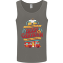 Beer and Caravan Kinda Weekend Funny Mens Vest Tank Top Charcoal