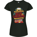 Beer and Caravan Kinda Weekend Funny Womens Petite Cut T-Shirt Black