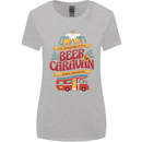 Beer and Caravan Kinda Weekend Funny Womens Wider Cut T-Shirt Sports Grey