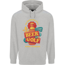 Beer and Golf Kinda Weekend Funny Golfer Mens 80% Cotton Hoodie Sports Grey