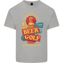 Beer and Golf Kinda Weekend Funny Golfer Mens Cotton T-Shirt Tee Top Sports Grey