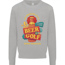 Beer and Golf Kinda Weekend Funny Golfer Mens Sweatshirt Jumper Sports Grey