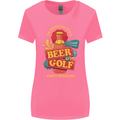 Beer and Golf Kinda Weekend Funny Golfer Womens Wider Cut T-Shirt Azalea