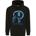 Beer on the Brain Funny Alcohol Larger BBQ Childrens Kids Hoodie Black