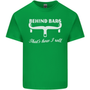 Behind Bars That's How I Roll Cycling Bike Kids T-Shirt Childrens Irish Green