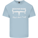 Behind Bars That's How I Roll Cycling Bike Kids T-Shirt Childrens Light Blue