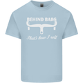 Behind Bars That's How I Roll Cycling Bike Kids T-Shirt Childrens Light Blue
