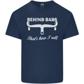 Behind Bars That's How I Roll Cycling Bike Kids T-Shirt Childrens Navy Blue
