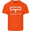 Behind Bars That's How I Roll Cycling Bike Kids T-Shirt Childrens Orange