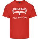Behind Bars That's How I Roll Cycling Bike Kids T-Shirt Childrens Red