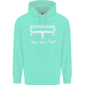 Behind Bars That's How I Roll Cycling Bike Mens 80% Cotton Hoodie Peppermint