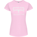 Behind Bars That's How I Roll Cycling Bike Womens Petite Cut T-Shirt Light Pink