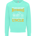 Being An Uncle Biker Motorcycle Motorbike Mens Sweatshirt Jumper Peppermint